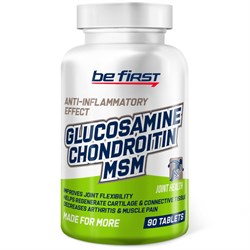Be First Glucosamine+Chondroitin+MSM 90 таб. - фото 5001