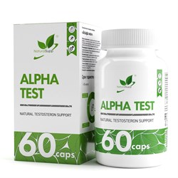 Natural Supp Альфа Мэн / Alpha test 60 кап. - фото 5108