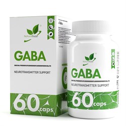 Natural Supp ГАБА / GABA / 60 кап. - фото 5118