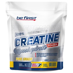 Be First Creatine Monohydrate powder (креатин моногидрат) 500 гр - фото 5201