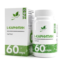 Natural Supp L - Карнитин Тартрат 60 кап. 1896