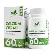 Natural Supp Кальций цитрат / Calcium / 60 кап.