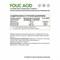 Natural Supp Фолиевая кислота / Folic acid / 60 кап. 1817